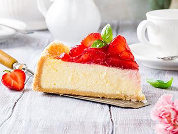 Limonlu & Çilekli Cheesecake