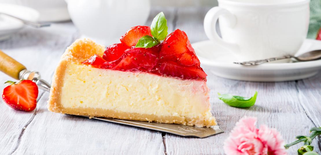Limonlu & Çilekli Cheesecake